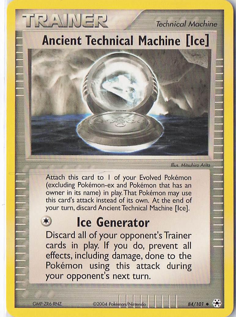 Ancient Technical Machine (Ice) 84/101