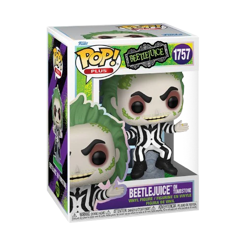 Beetlejuice - Beetlejuice On Tombstone #1757 Funko Pop!