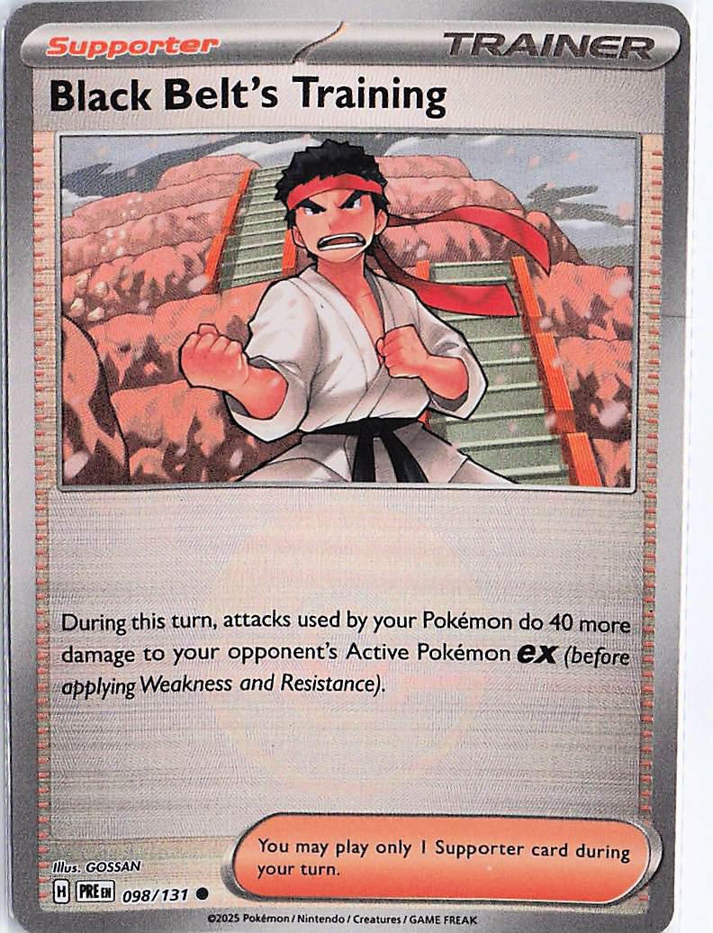 Black Belt’s Training 098/131 (Pokeball)
