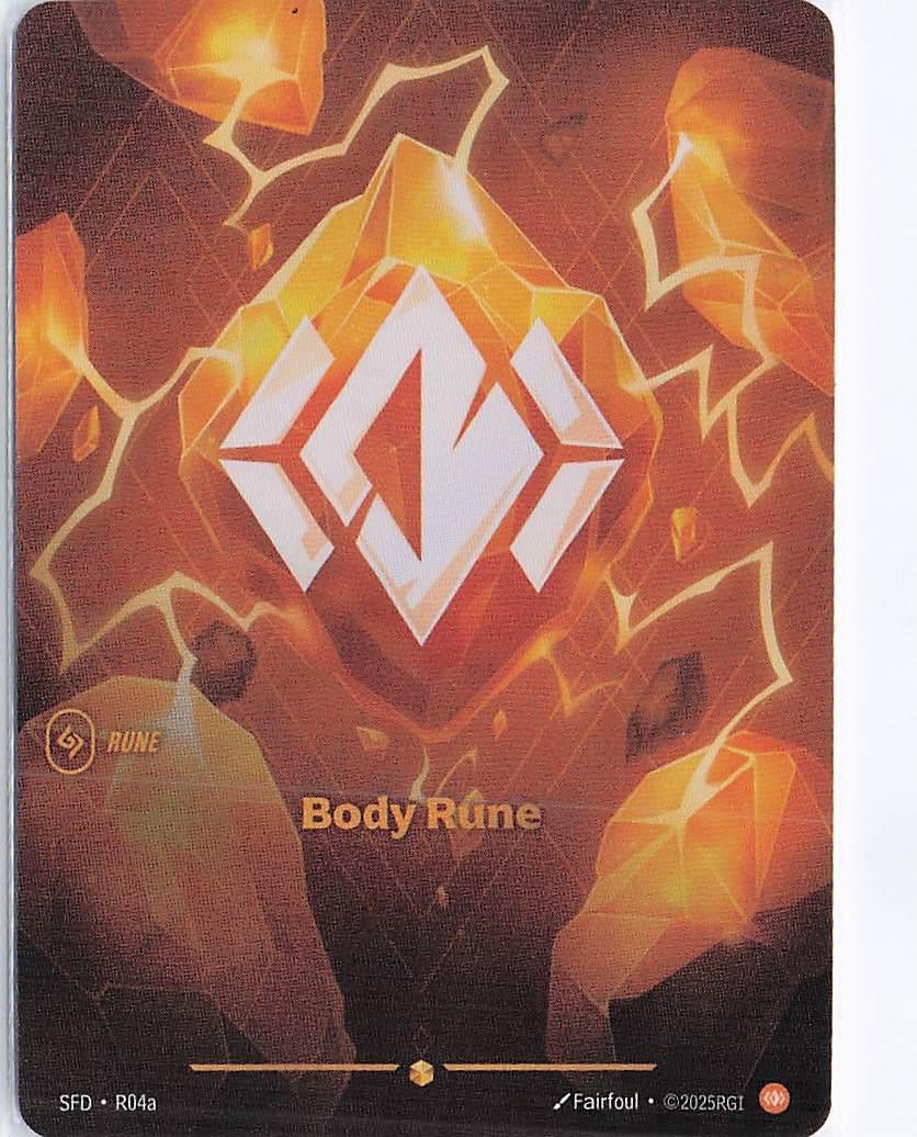 Body Rune RO4a