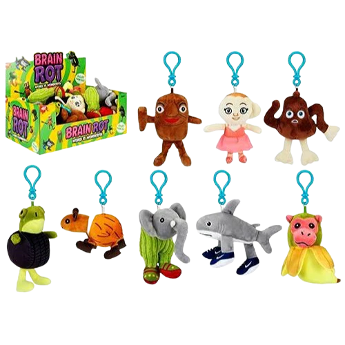 Brainrot - 12cm Clip-on Plush