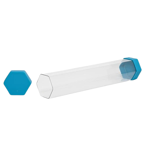 Card Concept - Blue Hex Playmat Tube