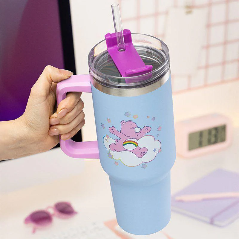 Care Bears - 1200ml Insulated Cup and Straw - Image 4