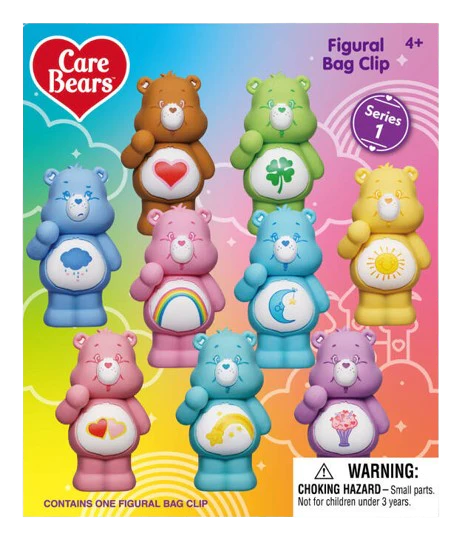 Care Bears - Series 1: 3D Character Bag Clip Blind Bag