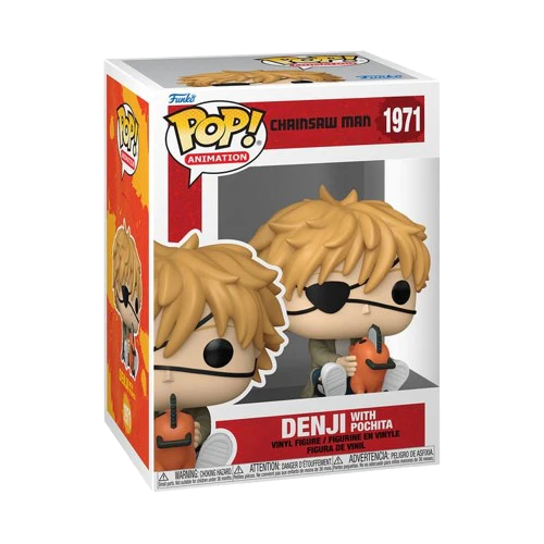 Chainsaw Man - Denji With Pochita #1971 Funko Pop!
