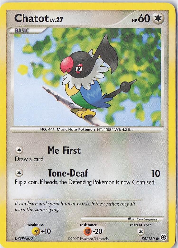 Chatot LV.27 74/130