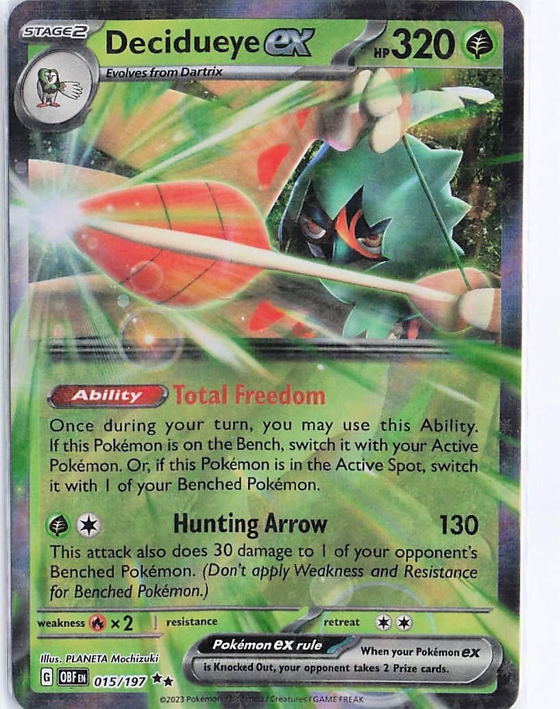 Decidueye ex 015/197