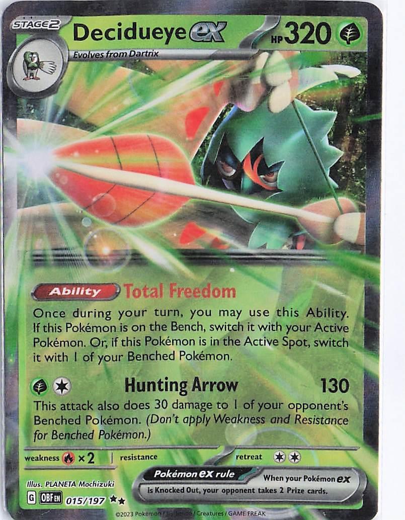Decidueye ex 015/197