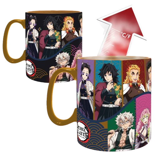 Demon Slayer - Hashira Heat Change Mug - Image 3