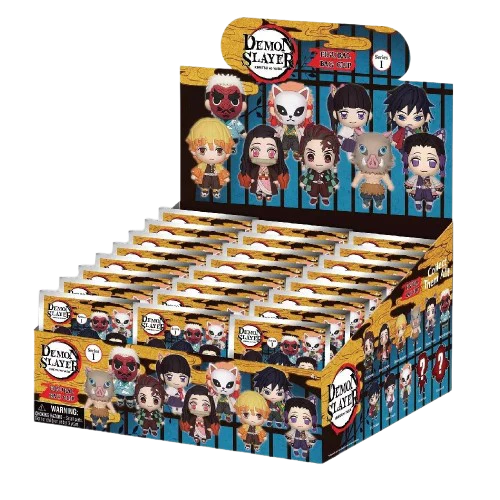 Demon Slayer - Series 1: 3D Character Bag Clip Blind Bag