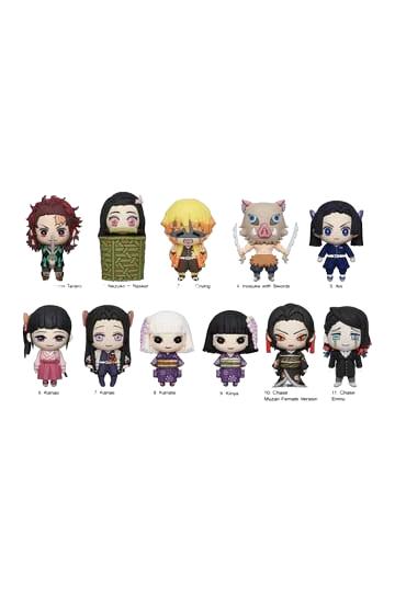 Demon Slayer - Series 4: 3D Character Bag Clip Blind Bag - Image 2
