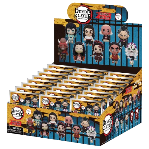 Demon Slayer - Series 7: 3D Character Bag Clip Blind Bag