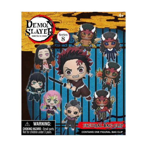 Demon Slayer - Series 8: 3D Character Bag Clip Blind Bag