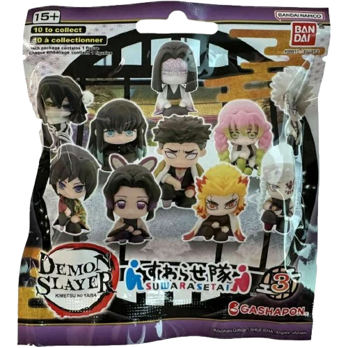 Demon Slayer - Suwarase-Tai Series 3 Sitting Mini Figure Blind Bag