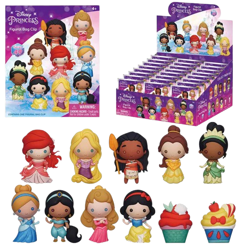 Disney - Disney Princess: Series 49 3D Character Bag Clip Blind Bag - Image 2