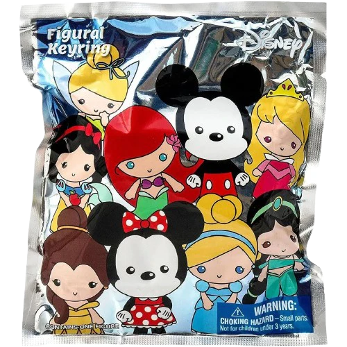 Disney - Series 1: 3D Character Bag Clip Blind Bag