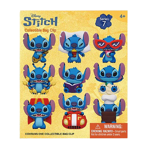 Disney Stitch - Series 7: 3D Character Bag Clip Blind Bag
