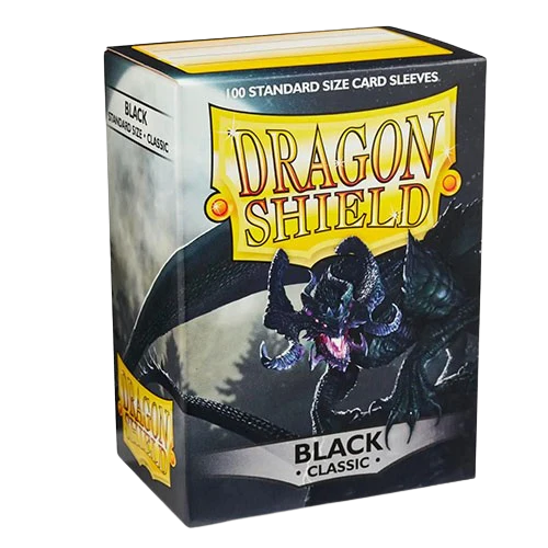 Dragon Shield - Classic Black Sleeves (100)