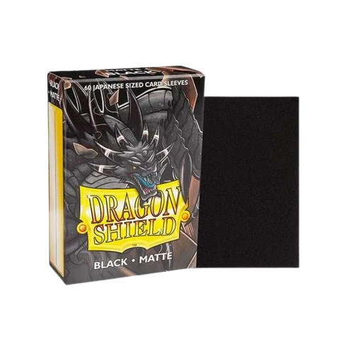 Dragon Shield - Matte Black Japanese Sleeves (60)