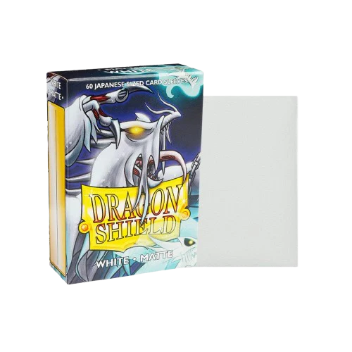 Dragon Shield - Matte White Japanese Sleeves (60)