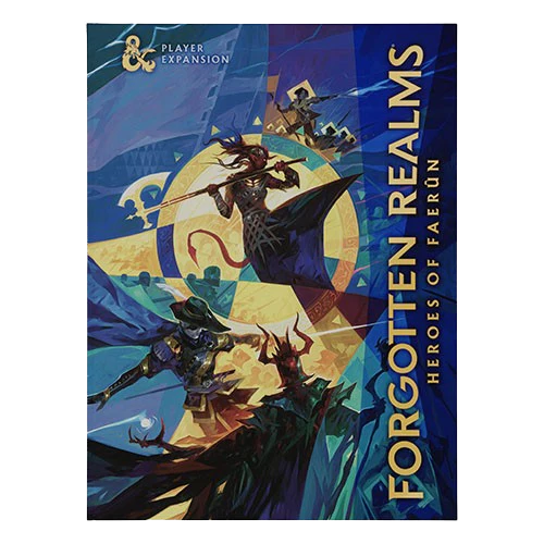 Dungeons & Dragons - Forgotten Realms Heroes of Faerun Players Guide - Alternate Cover