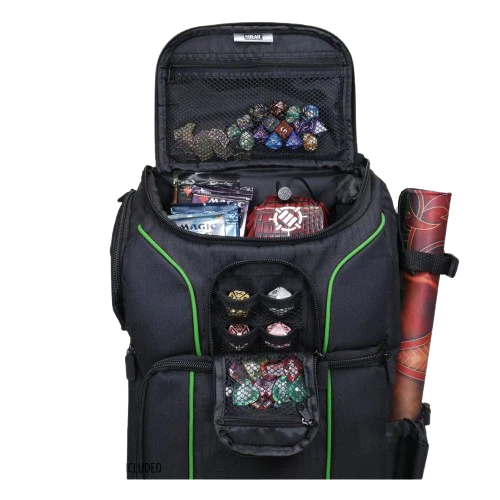 Enhance TCG Series - USA Gear Black/Green Backpack - Image 4