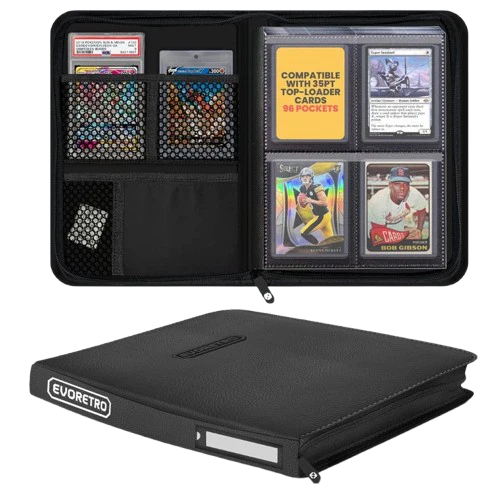 Evoretro - Black Shield+ Toploaded Card Binder - Image 2