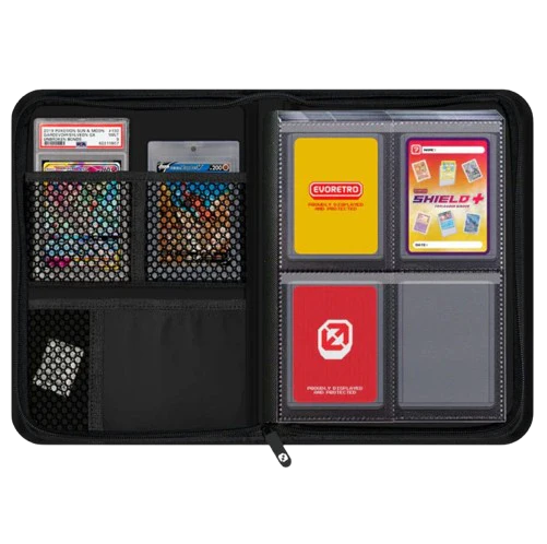 Evoretro - Black Shield+ Toploaded Card Binder - Image 3