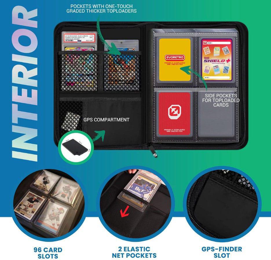 Evoretro - Black Shield+ Toploaded Card Binder - Image 4