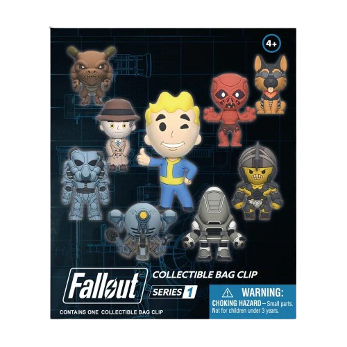 Fallout - Series 1: 3D Character Bag Clip Blind Bag