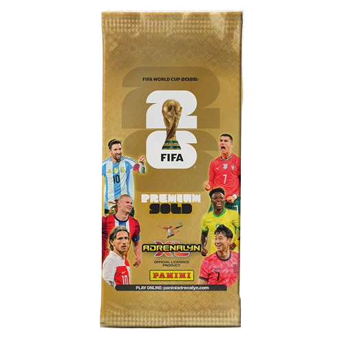 FIFA World Cup 2026 - Adrenalyn XL Official Trading Cards: Premium Gold Packs