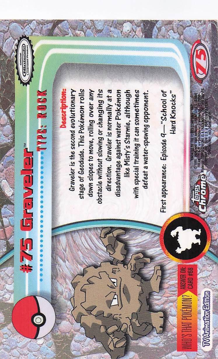 Graveler #75 Holo - Image 2