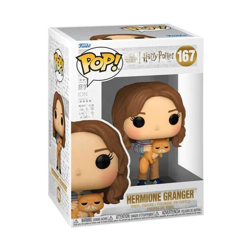 Harry Potter - Hermione With Crookshanks #167 Funko Pop!