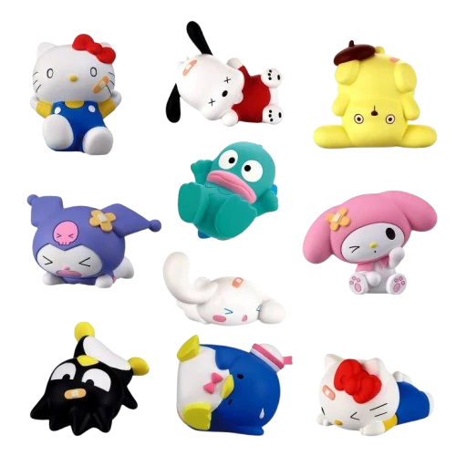 Hello Kitty And Friends - Twinchees Falling Figurine Collection - Image 2
