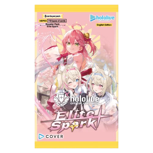 hololive OFFICIAL CARD GAME - Elite Spark Booster Pack