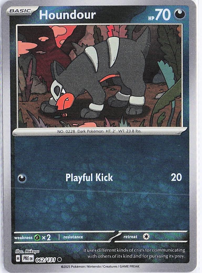 Houndour 062/131 (Pokeball Holo)