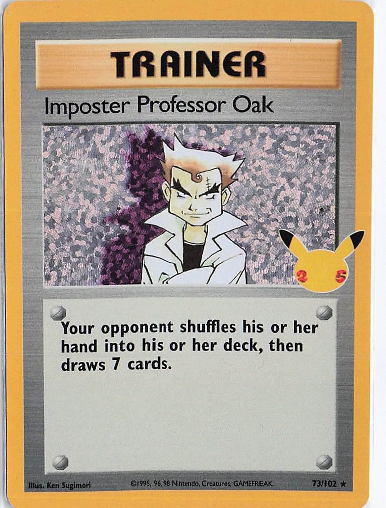 Imposter Professor Oak 73/102