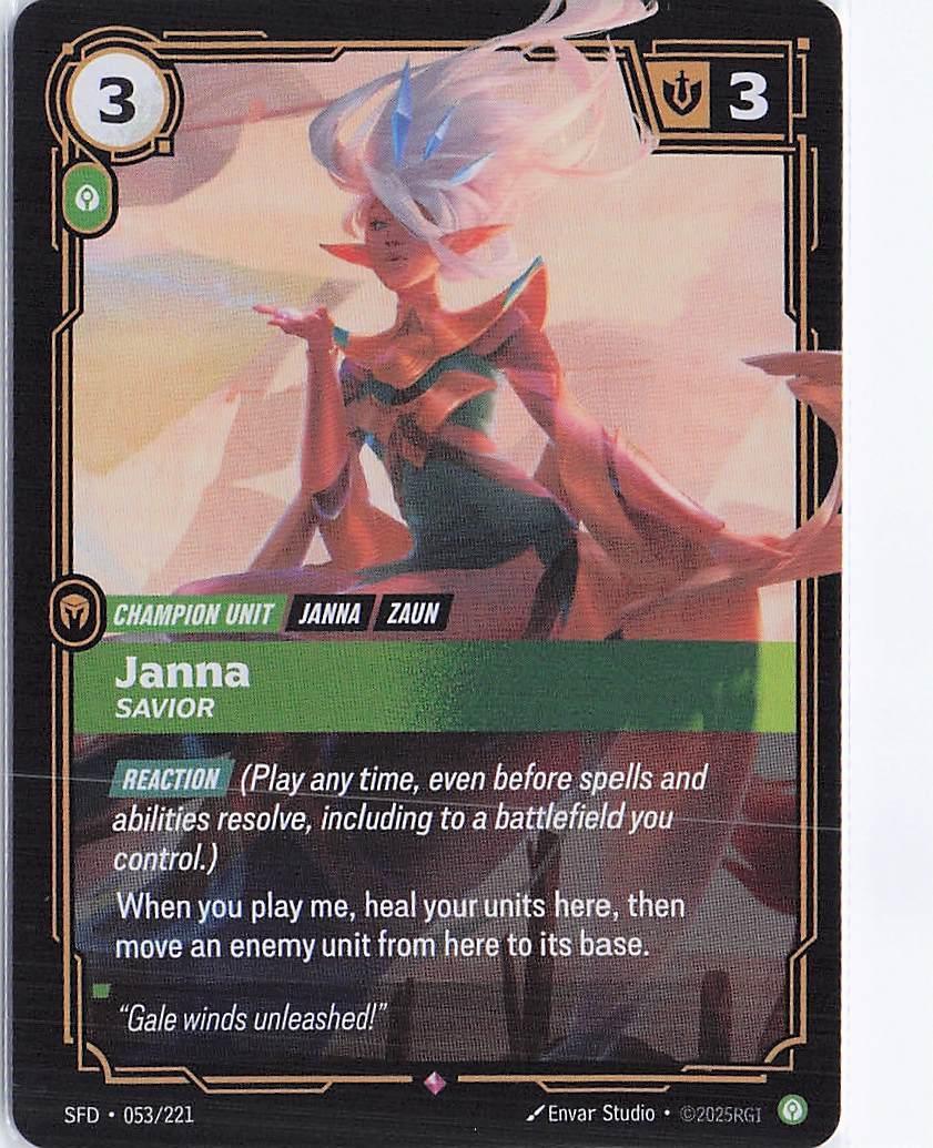 Janna, Savior 053/221