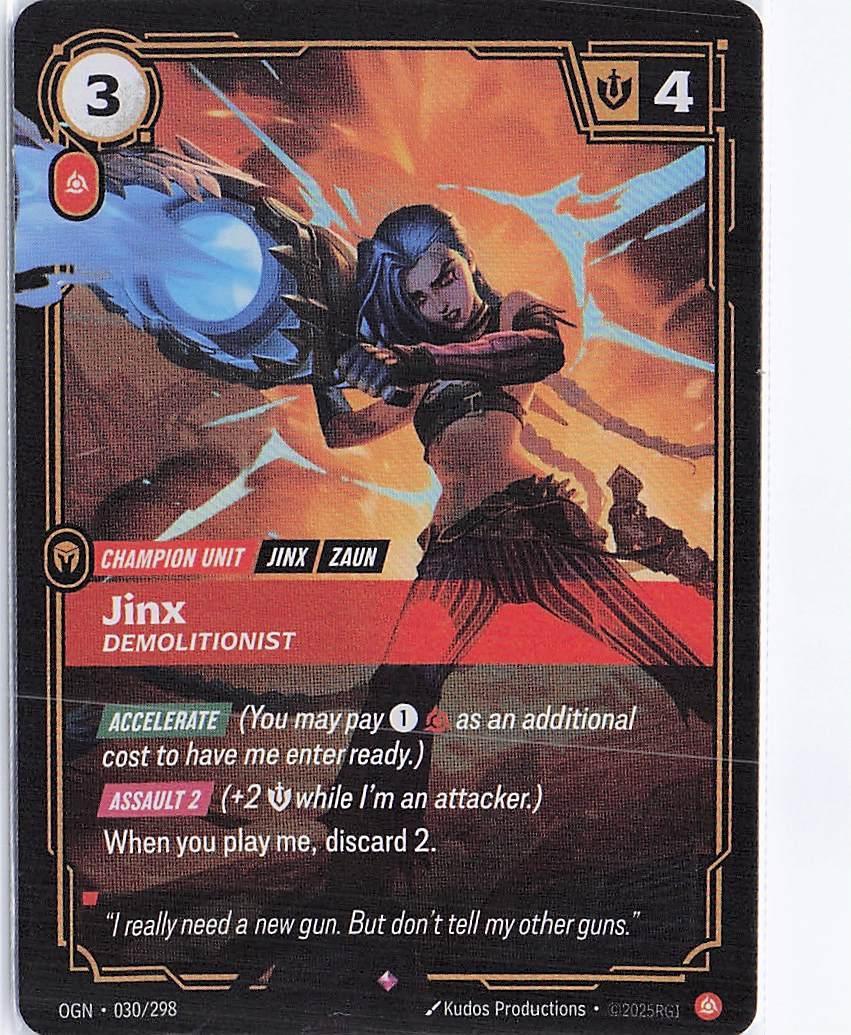 Jinx, Demolitionist 030/298