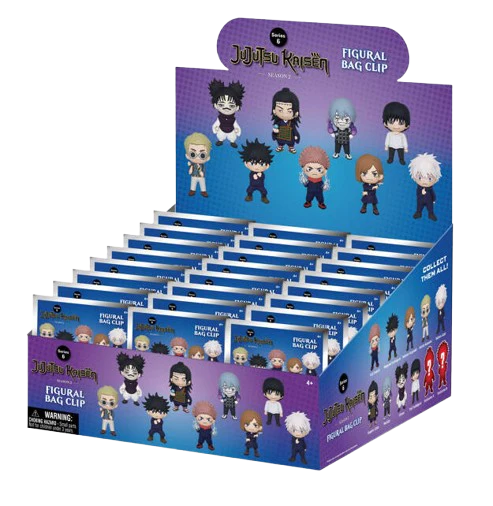 Jujutsu Kaisen - Series 6: 3D Character Bag Clip Blind Bag - Image 2