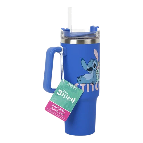Lilo & Stitch - Blue Stitch 900ml Insulated Cup and Straw