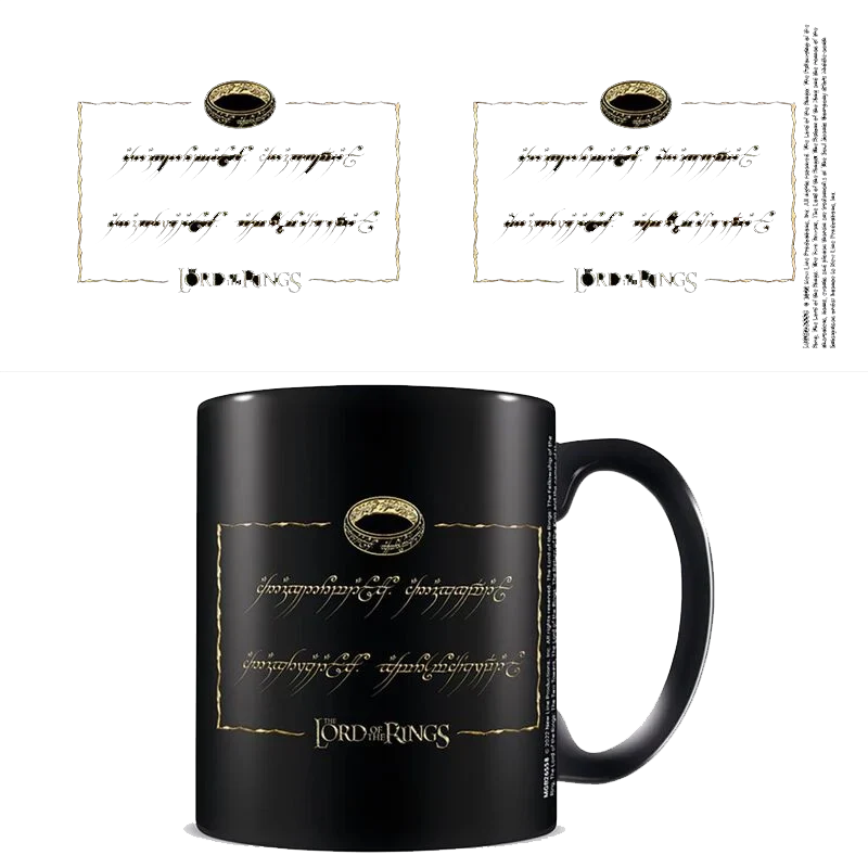 Lord Of The Rings - One Ring Black Pod Mug
