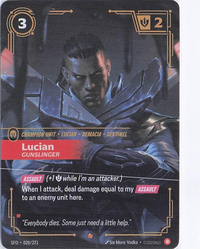 Lucian, Gunslinger 028/221
