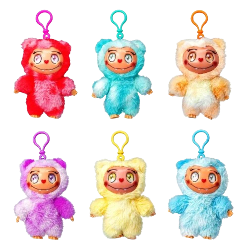 Luv-a-Boos - Fluffy Monster Plush Bag Clip