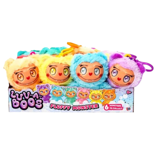 Luv-a-Boos - Fluffy Monster Plush Bag Clip - Image 2