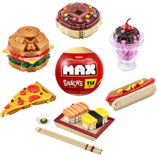 MAX Snacks Collection - Construction Mystery Capsule S1