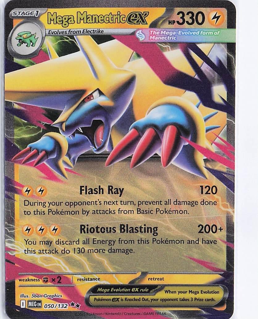 Mega Manectric ex 050/132