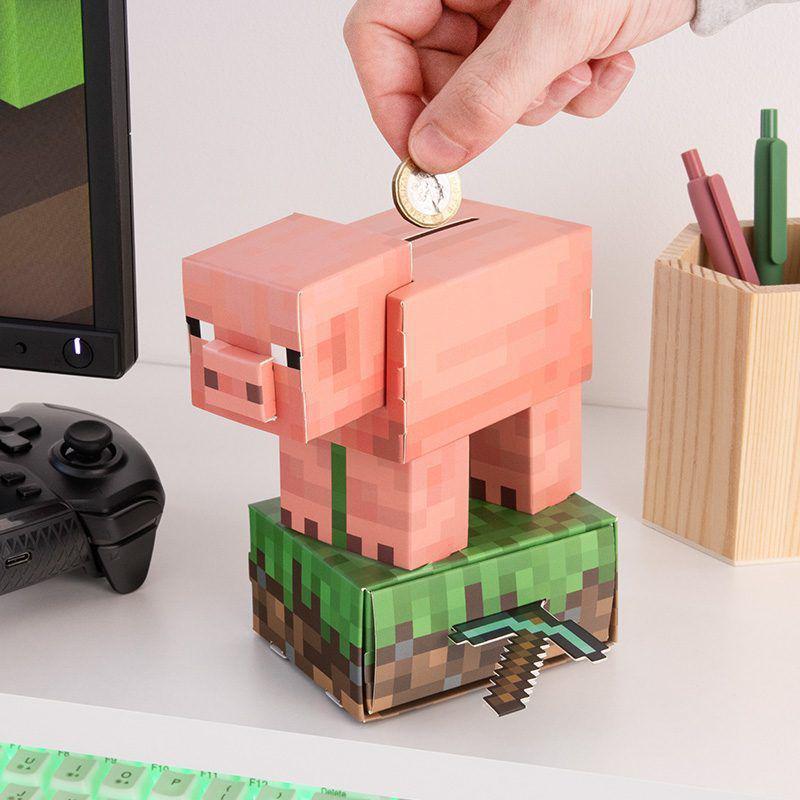 Minecraft - Build Your Own Pig Money Box Kit - Image 2