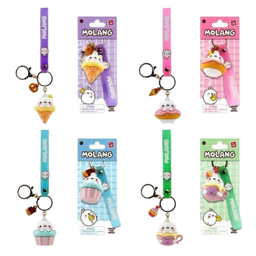 Molang - Snack Time Keychain & Strap Keychains