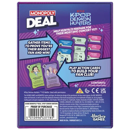 Monopoly Deal - K-Pop Demon Hunters Edition - Image 4